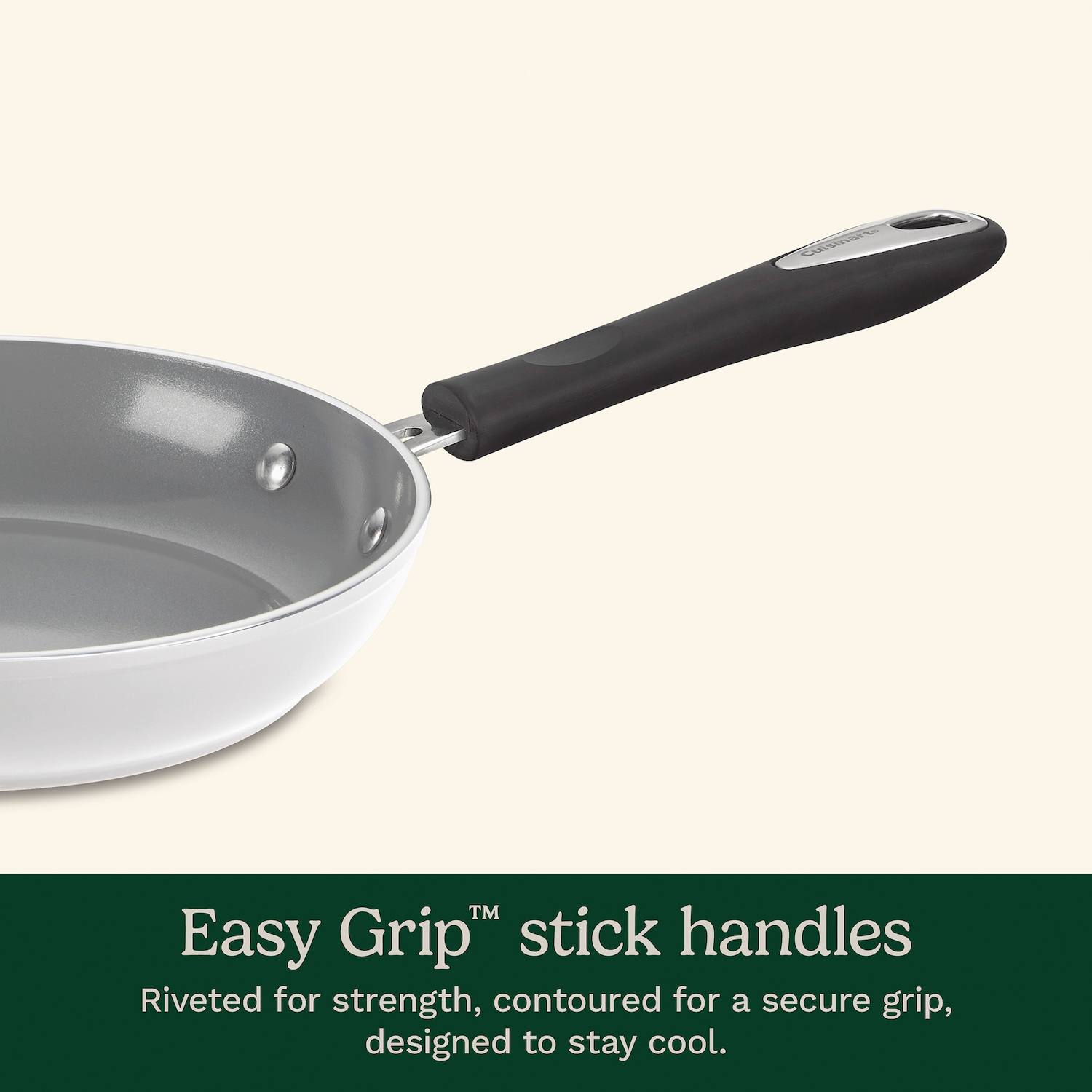Cuisinart Ceramica XT Matte Collection Ceramic Nonstick 12-pc. Cookware Set - White Cuisinart Ceramica XT Matte Collection Ceramic Nonstick 12-pc. Cookware Set - White