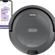 Shark Navigator Robot Vacuum with SmartPath Navigation and Self-Cleaning Brushroll, Powerful Suction, Pet Hair Pickup, Anti-Hair Wrap, for Carpets & Hard Floors, Steel Grey, RV2110