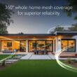 NETGEAR Orbi 370 Series Dual-Band WiFi 7 Mesh Network System for Home (RBE373) – BE5000 NETGEAR Orbi 370 Series Dual-Band WiFi 7 Mesh Network System for Home (RBE373) – Wireless Router + 2 Extenders, Security Features, 5 Gbps, Covers 6,000 sq.ft., 70 Devices, 2.5GB Internet Port, BE5000