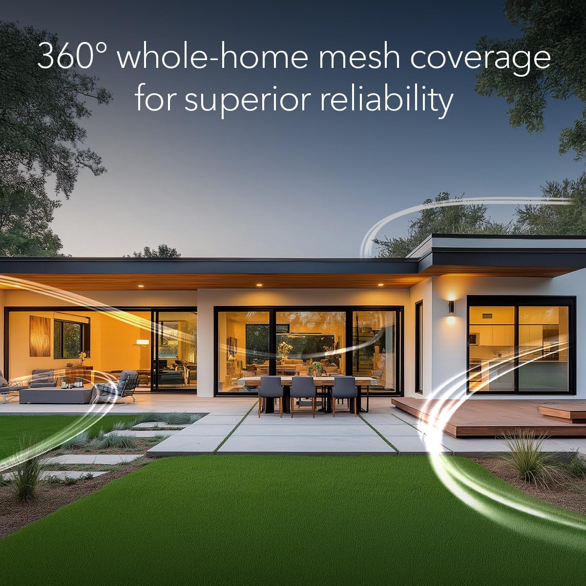 NETGEAR Orbi 370 Series Dual-Band WiFi 7 Mesh Network System for Home (RBE373) – BE5000 NETGEAR Orbi 370 Series Dual-Band WiFi 7 Mesh Network System for Home (RBE373) – Wireless Router + 2 Extenders, Security Features, 5 Gbps, Covers 6,000 sq.ft., 70 Devices, 2.5GB Internet Port, BE5000