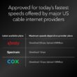 NETGEAR Nighthawk DOCSIS 3.1 Mid/high-Split Cable Modem (CM3000-1AZNAS) – Approved for Today’s Fastest Speeds - Works With all Cable Providers, Incl. Xfinity, Spectrum, Cox - Cable Plans up to 2.5Gbps