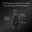 NETGEAR Nighthawk DOCSIS 3.1 Mid/high-Split Cable Modem (CM3000-1AZNAS) – Approved for Today’s Fastest Speeds - Works With all Cable Providers, Incl. Xfinity, Spectrum, Cox - Cable Plans up to 2.5Gbps