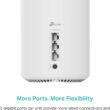 TP-Link Deco XE75 AXE5400 Tri-Band WiFi 6E Mesh System - Wi-Fi up to 7200 Sq.Ft, Engadget Rated Best Mesh for Most People, Replaces WiFi Router and Extender, AI-Driven Mesh New 6GHz Band, 3-Pack