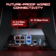TP-Link Tri-Band BE19000 Wi-Fi 7 Gaming Router Archer GE800 | 12-Stream TP-Link Tri-Band BE19000 Wi-Fi 7 Gaming Router Archer GE800 | 12-Stream | 2×10G + 4×2.5G Ports, USB 3.0 | Turbo Acceleration, Dedicated Gaming Port & Panel, RGB Lighting, HomeShield, Free Expert Help