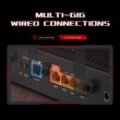 TP-Link Dual-Band BE6500 WiFi 7 Gaming Router Archer GE400 | 6-Stream 6.5 Gbps | 2 x 2.5G + 3 x 1G | Game Acceleration, Dedicated Gaming Port & Panel, RGB Lighting | Easymesh, Homeshield | No 6 GHz