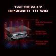 TP-Link Dual-Band BE6500 WiFi 7 Gaming Router Archer GE400 | 6-Stream 6.5 Gbps | 2 x 2.5G + 3 x 1G | Game Acceleration, Dedicated Gaming Port & Panel, RGB Lighting | Easymesh, Homeshield | No 6 GHz