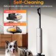 DREAME Aero Pro Wet Dry Vacuum Mop, Ultra-Slim with Hot Self-Cleaning/Self-Drying, 0 Hair Tangle Great for Pet Owner, Powerful Wet Dry Vacuum with 60min Runtime, Pick-up & Mop at The Same Time