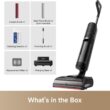 DREAME H15 Pro CarpetFlex Cordless Vacuum Mop, Wet Dry Vacuum Cleaner with Dual Brushes for Hard Floors & Carpet, Tangle-Free Hair-Cutting, 23kPa Suction, 180° Lie-Flat Floor Washer, 194°F Fast Drying