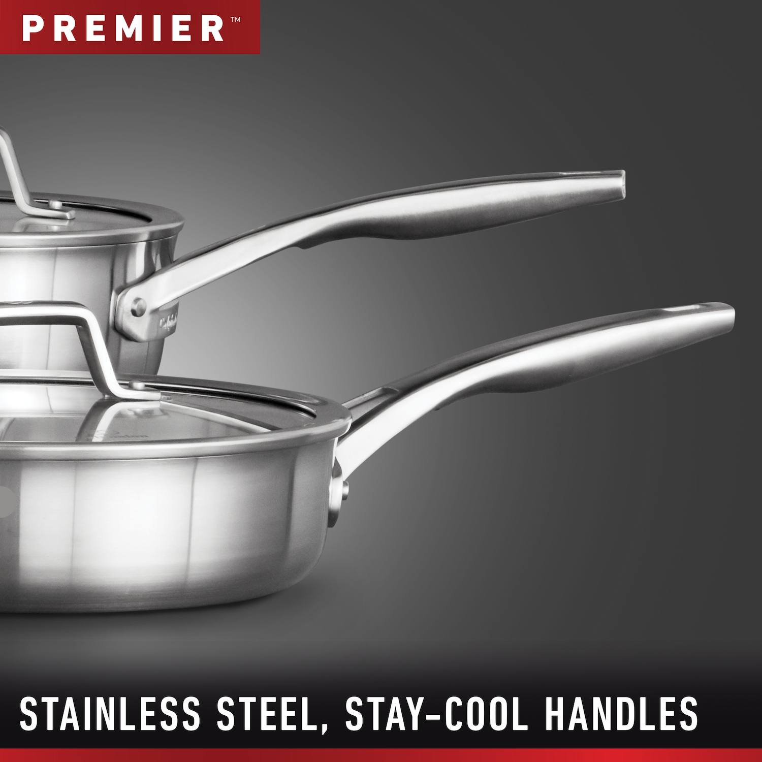 Calphalon Premier 11-pc. Stainless Steel Cookware Set Calphalon Premier 11-pc. Stainless Steel Cookware Set