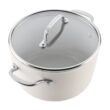 KitchenAidÂ 10-pc. Hard-Anodized Ceramic Induction Cookware Set - White