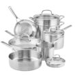 KitchenAidÂ 3-Ply 11-pc. Stainless Steel Cookware Set