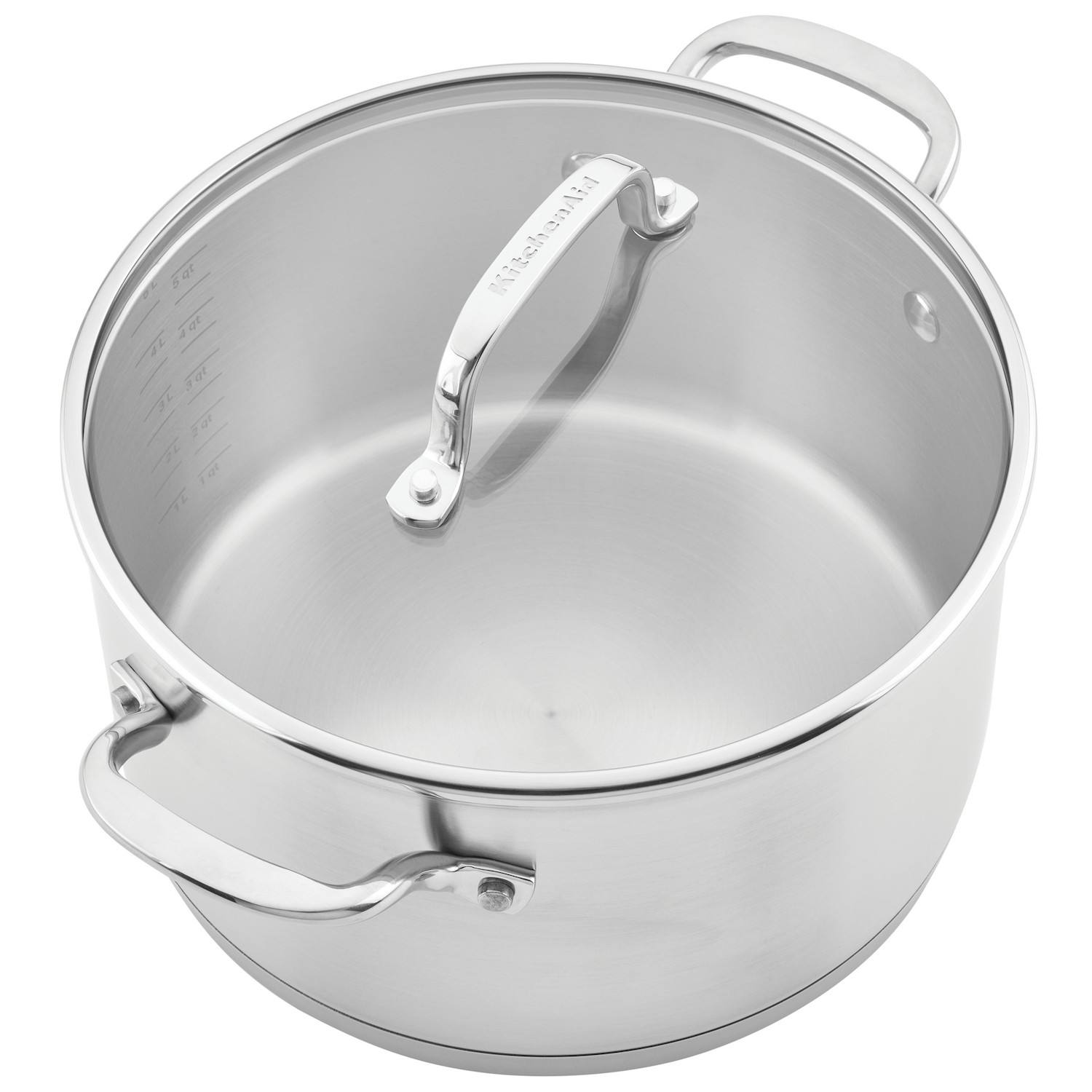 KitchenAid 3-Ply 11-pc. Stainless Steel Cookware Set KitchenAid 3-Ply 11-pc. Stainless Steel Cookware Set
