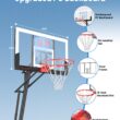 IGL Basketball Hoop Outdoor 40/44/48 Inch, Height Adjustable 5.3-10 FT, Portable Basketball Goal with Shatterproof Backboard for Kids Teens Adults, Backyard Driveway