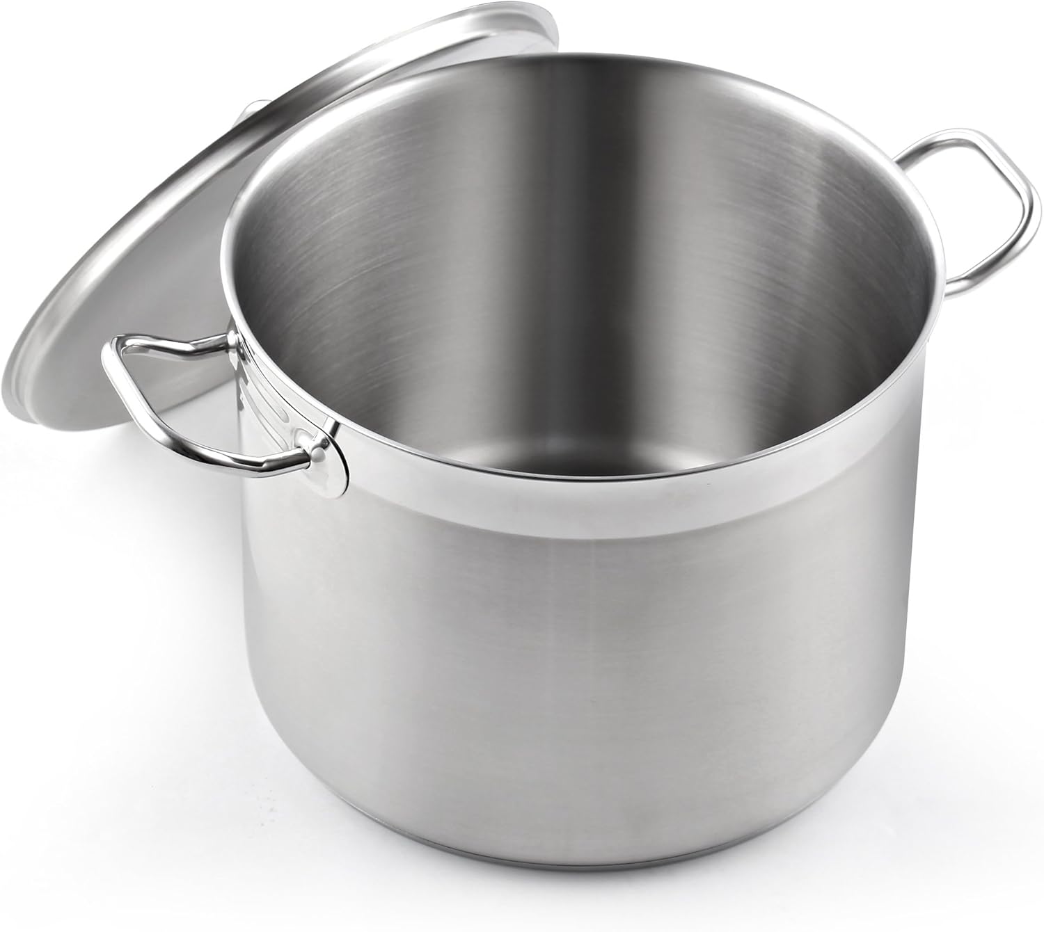 Cooks Standard Stockpots Stainless Steel, 20 Quart Professional Grade Stock Pot with Lid, Silver Cooks Standard Stockpots Stainless Steel, 20 Quart Professional Grade Stock Pot with Lid, Silver