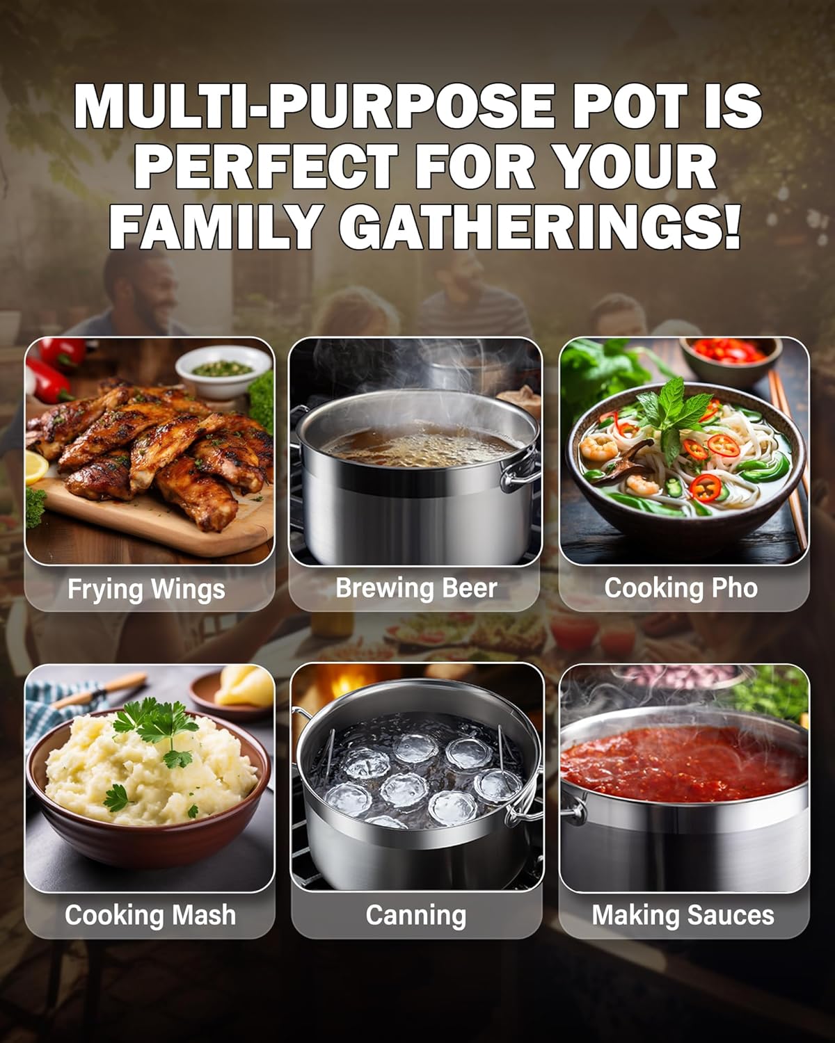 Cooks Standard Stockpots Stainless Steel, 20 Quart Professional Grade Stock Pot with Lid, Silver Cooks Standard Stockpots Stainless Steel, 20 Quart Professional Grade Stock Pot with Lid, Silver