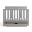 GracoÂ Shiloh Convertible Crib with Drawer - Pebble Gray