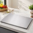 Stainless Steel Cutting Board Durable Kitchen Chopping Board for Food Preparation