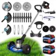 Cordless Weed Trimmer Electric Lawn Edger for Garden and Yard Maintenance