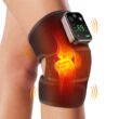 Knee Heating Massager with Vibration, Adjustable Knee Support Wrap for Heat Therapy and Muscle Relaxation