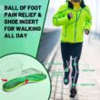 Orthopedic Insoles for Plantar Fasciitis, Arch Support Inserts for Flat Feet & Foot Pain Relief