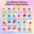 Kids Bath Bombs Gift Set 24 Pack with Surprise Inside, Natural Fizzy Bubble Bath for Boys and Girls