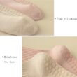 Women's Non-Slip Yoga Socks 3 Pairs, Mid Calf Pilates Socks for Fitness, Dance & Gym