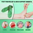 Orthopedic Insoles for Plantar Fasciitis, Arch Support Inserts for Flat Feet & Foot Pain Relief