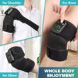 Knee Heating Massager with Vibration, Adjustable Knee Support Wrap for Heat Therapy and Muscle Relaxation