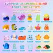 Kids Bath Bombs Gift Set 24 Pack with Surprise Inside, Natural Fizzy Bubble Bath for Boys and Girls