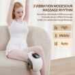 Knee Massager with Heat and Vibration, Rechargeable Knee Support for Comfort and Relaxation