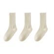 Women's Non-Slip Yoga Socks 3 Pairs, Mid Calf Pilates Socks for Fitness, Dance & Gym