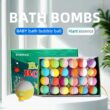 Kids Bath Bombs Gift Set 24 Pack with Surprise Inside, Natural Fizzy Bubble Bath for Boys and Girls