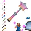 3D Printed Magic Wand Card Holder Portable Tap to Pay Credit Card Holder Cute Star Design