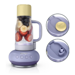 Ninja Blendboss Personal Blender for Smoothies & Frozen Drinks, 26oz Travel Tumbler, Lavender Lemonade, DB351PR