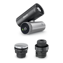 NEW Shark ChillPill — The Only 3-in-1 Personal Cooling System, Rechargeable Battery, 10 Speeds, Carbon, FA022