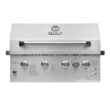 NXR Ls Stainless Steel 31-in W 4 -Burner Gas grill with Infrared Burner