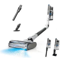 Shark PowerPro Flex Reveal Plus Cordless Vacuum, FloorDetect & Dirt-Reveal Technology, HEPA Filter, Java, IZ382H