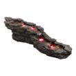 Alpine Corporation 19-in H Resin Tiered Outdoor Fountain Pump Included