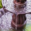XBrand 51-in H Resin Electric Powered Tiered Outdoor Fountain Pump Included