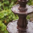 XBrand 51-in H Resin Electric Powered Tiered Outdoor Fountain Pump Included
