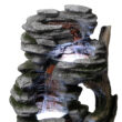 Teamson Home 32.28-in H Resin Electric Powered Tiered Outdoor Fountain Pump Included