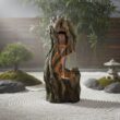 Teamson Home 37-in H Resin Electric Powered Rock Outdoor Fountain Pump Included
