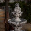 XBrand 58.3-in H Resin Electric Powered Tiered Outdoor Fountain with Birdbath Pump Included