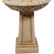 Sunnydaze Decor 28-in H Resin Tiered Outdoor Fountain with Birdbath Pump Included