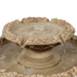 Sunnydaze Decor 28-in H Resin Tiered Outdoor Fountain with Birdbath Pump Included