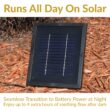 Sunnydaze Decor 35-in H Resin Solar Powered Tiered Outdoor Fountain Pump Included