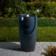 Glitzhome 29.25-in H Ceramic Outdoor Fountain Statue Pump Included