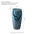 Glitzhome 29.25-in H Ceramic Outdoor Fountain Statue Pump Included