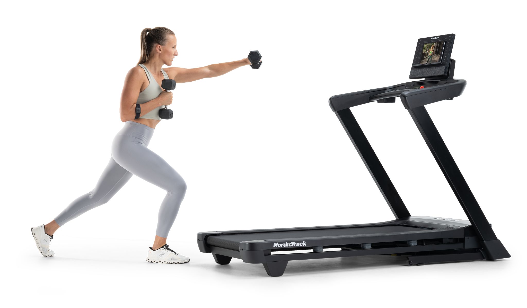 NORDICTRACK T Series 8 Foldable iFit-enabled Treadmill with Incline Adjustment NORDICTRACK T Series 8 Foldable iFit-enabled Treadmill with Incline Adjustment