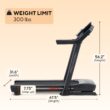 ProForm Carbon TL Foldable iFit-enabled Treadmill with Incline Adjustment